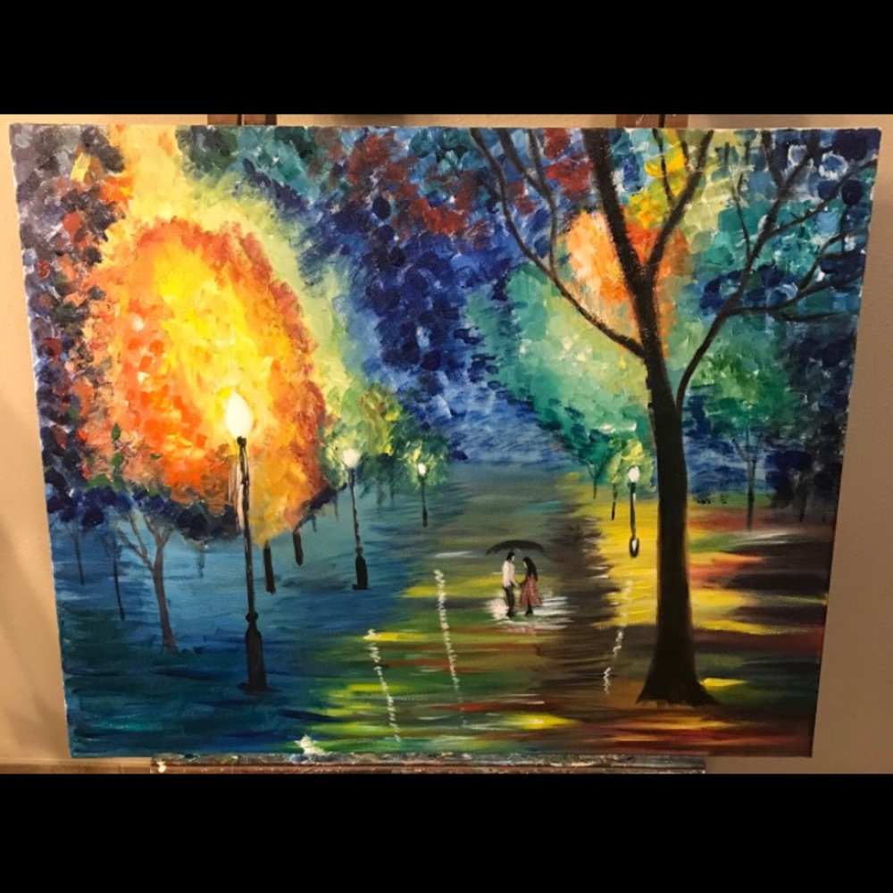 Hand painted by me Original